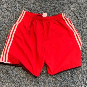Red Adidas Shorts